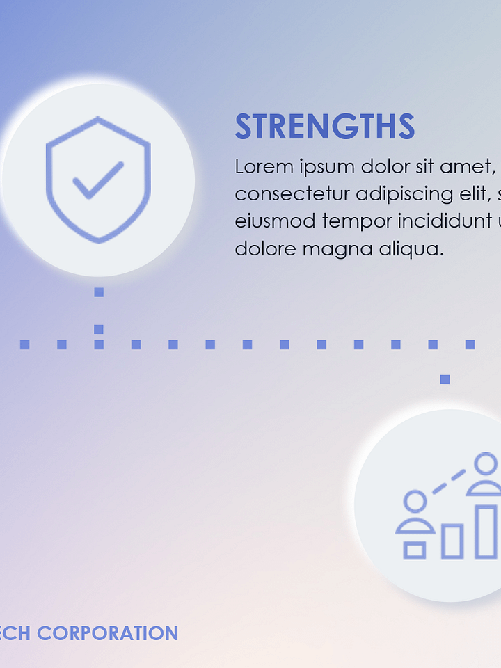 10 PowerPoint Slides - Comprehensive SWOT Analysis Template for Businesses product image (2)