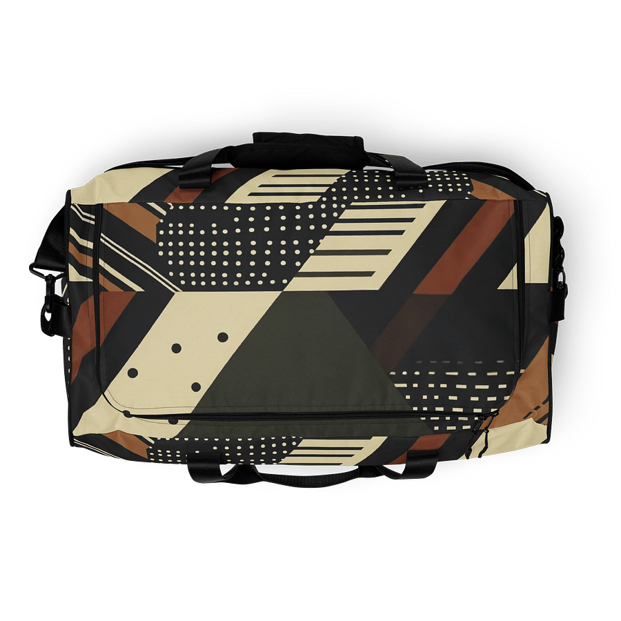 Geometric Fusion All-Over Duffle Bag product image (8)