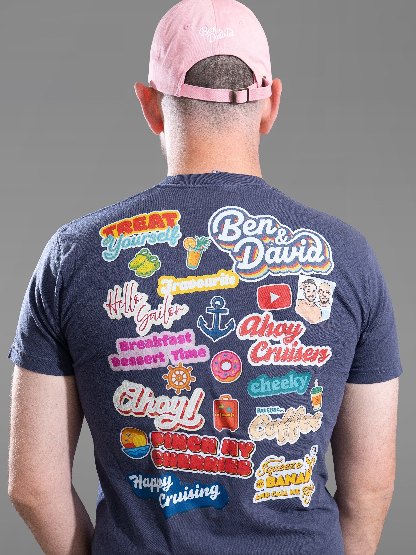Men's Cruise With Ben & David Fun Sayings T-Shirt product image (3)
