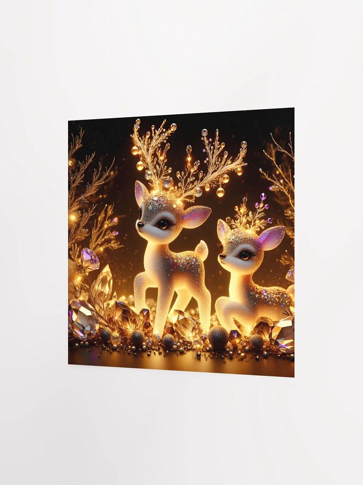 Enchanted Fawn Glitter Poster product image (3)