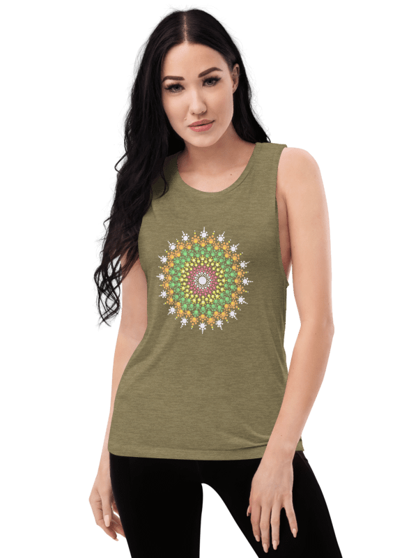 Pastel Dot Mandala Tank Tote product image (2)