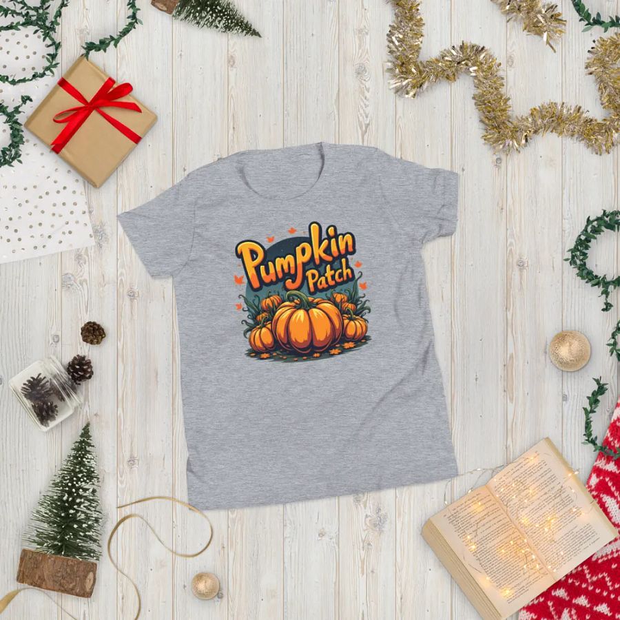 Pumpkin Patch Party Youth T-shirt product image (20)