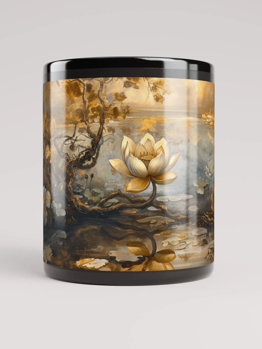 Golden Lotus Reflection Mug product image (9)
