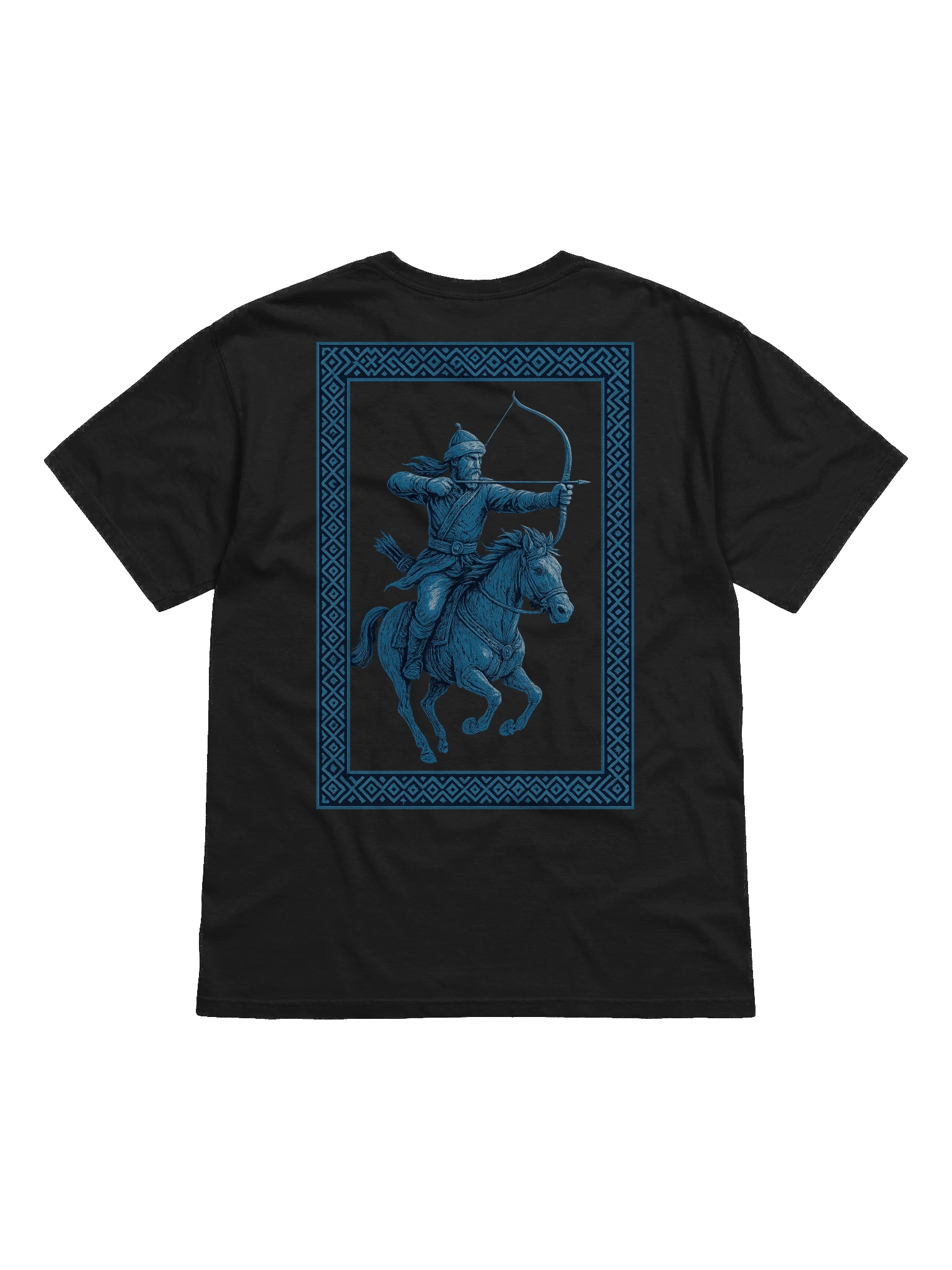 Steppe Archer: Back-Printed Warrior Legacy Tee Nomad product image (1)
