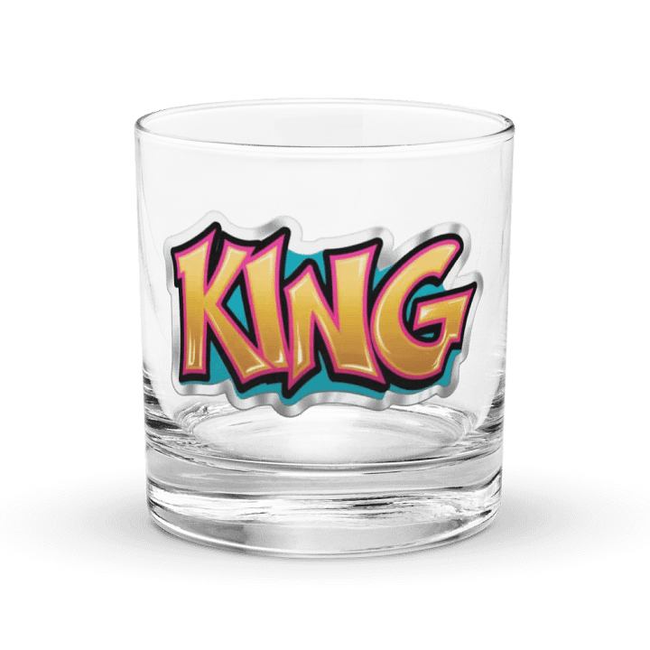 Regal Graffiti Rocks Glass product image (1)
