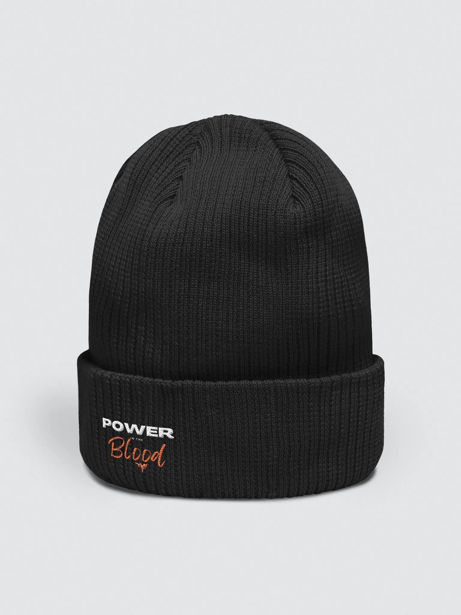 Power In The Blood | Organic Cotton | Beanie product image (4)
