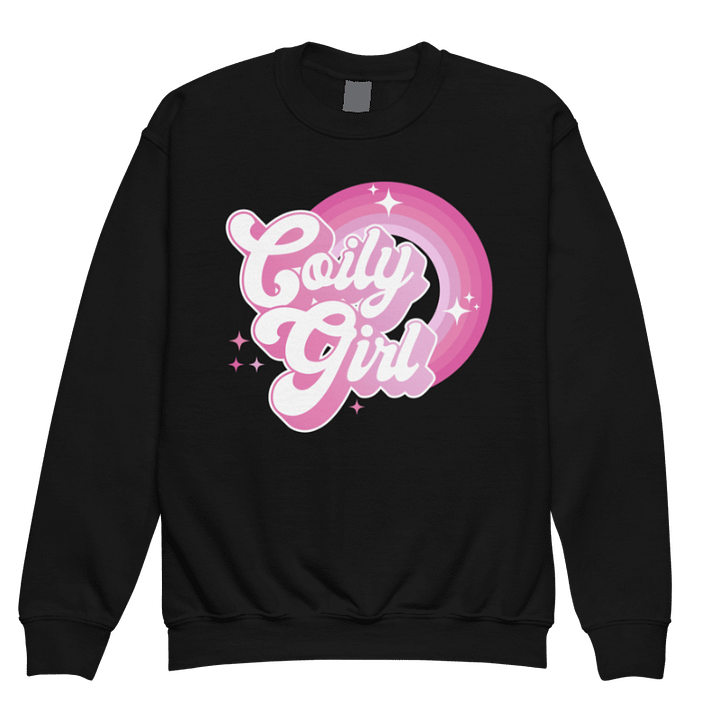 Coily Girl Crewneck (Kids) product image (1)