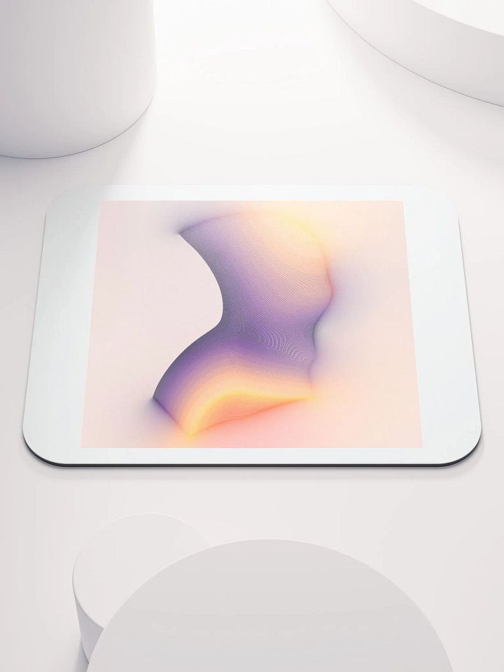 The Outer Glow Of Inner Knowledge Algorithmic Art mouse pad product image (1)