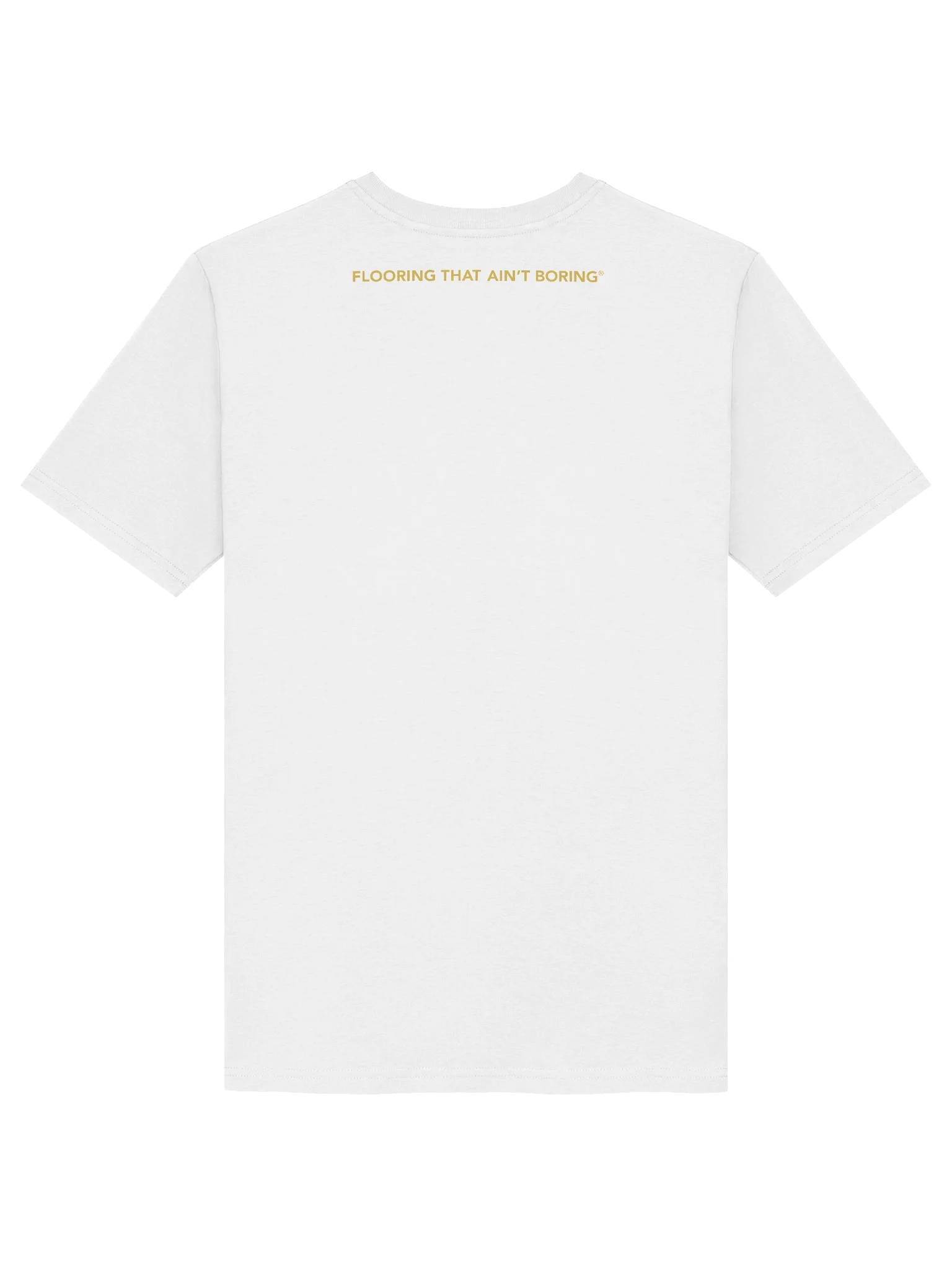 DCTUK White Gold Organic T-Shirt product image (4)
