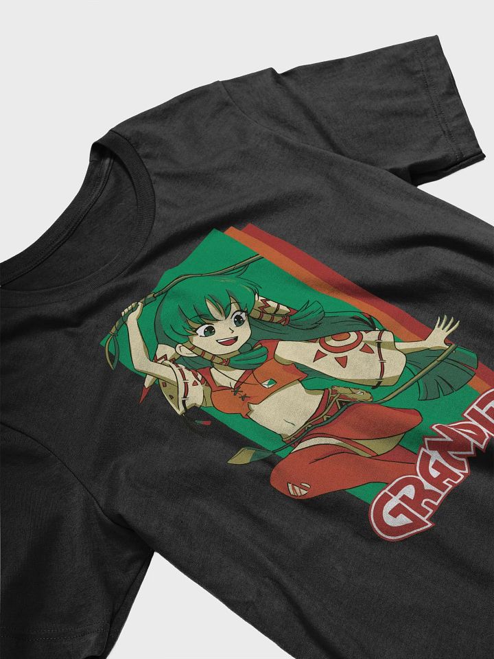 Feena (Alt) Supersoft T-Shirt (Black / Green / Leaf / White) product image (2)