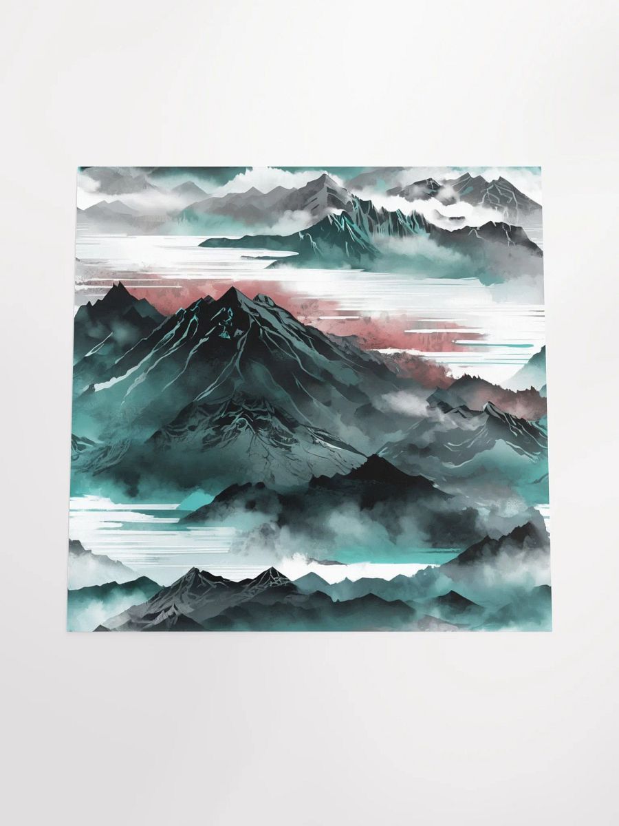 Abstract Alpine Serenity Poster product image (4)