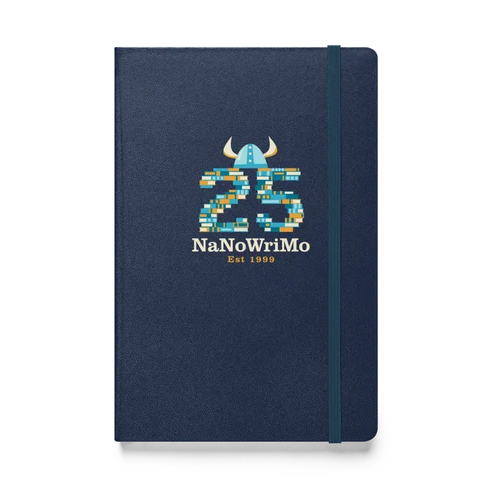 NaNoWriMo Bound Logo Notebook - 25th Anniversary product image (1)