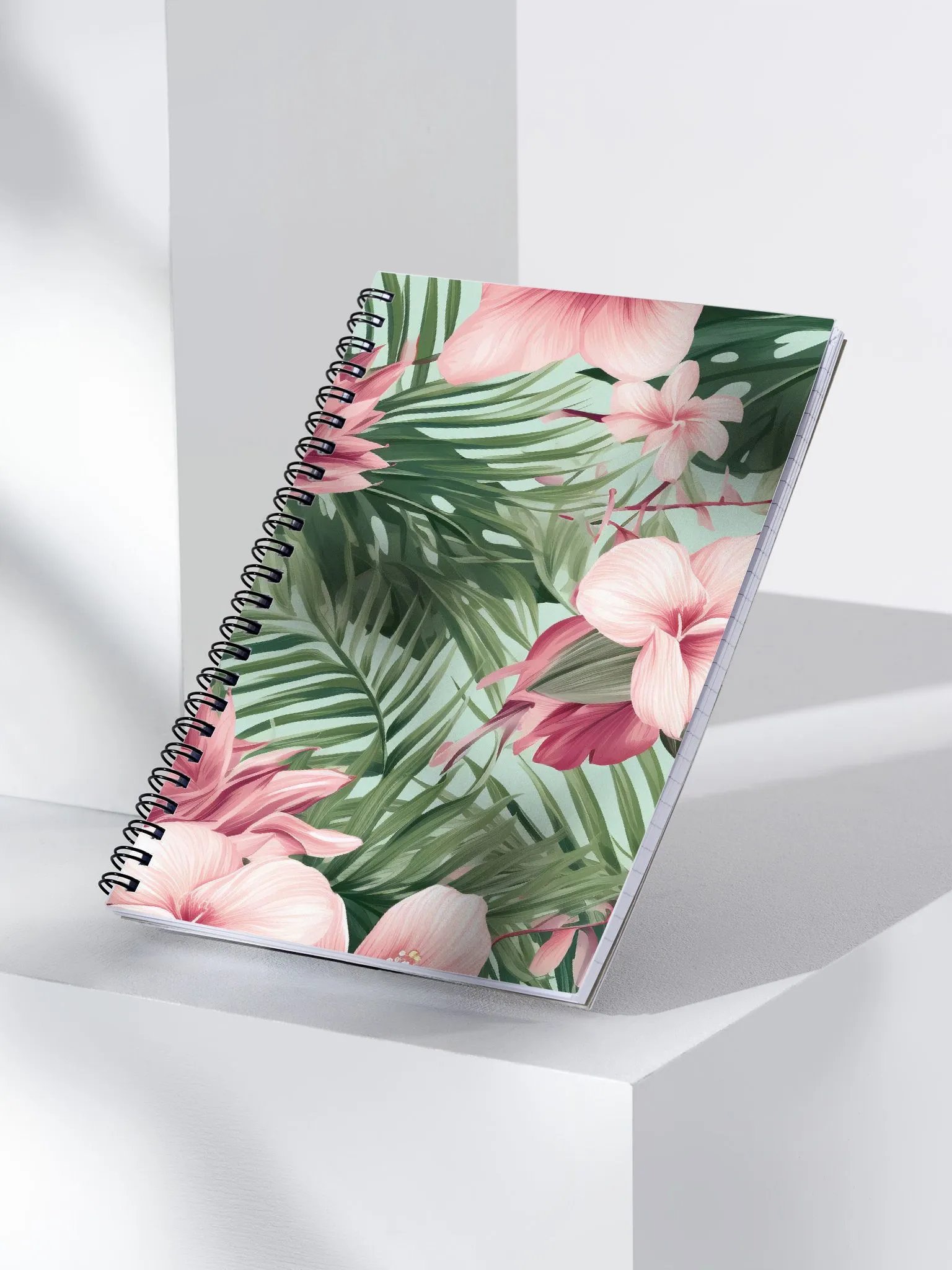 Pink Hibiscus Flower Notebook product image (3)