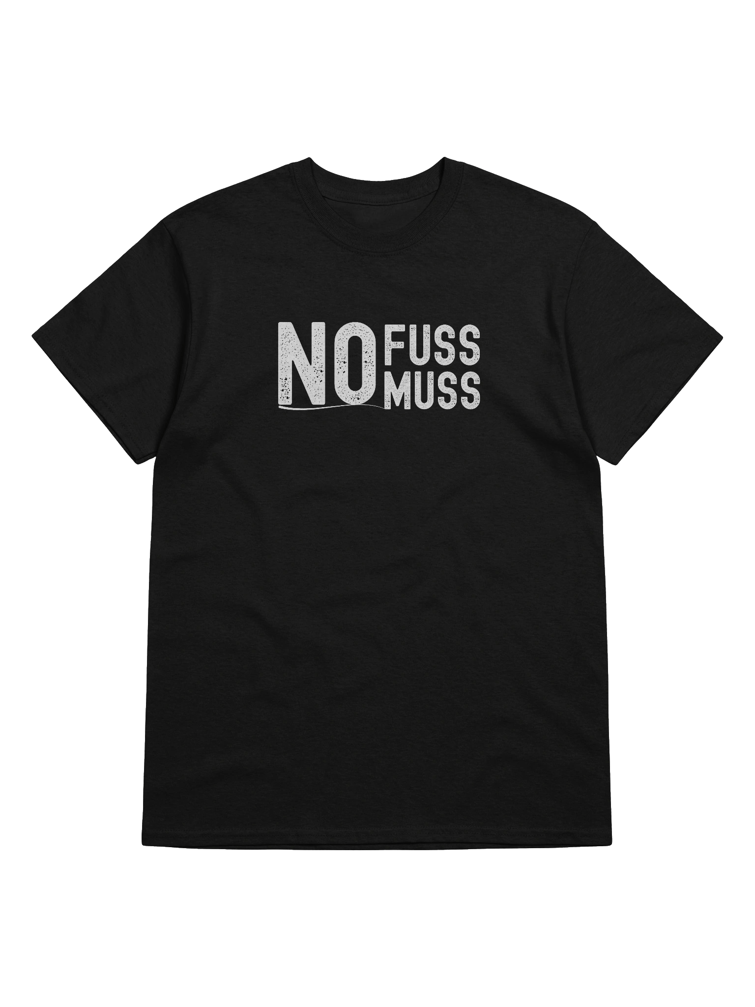 No Nonsense T-Shirt | No Fuss No Muss Graphic | Gildan Heavyweight Cotton product image (3)