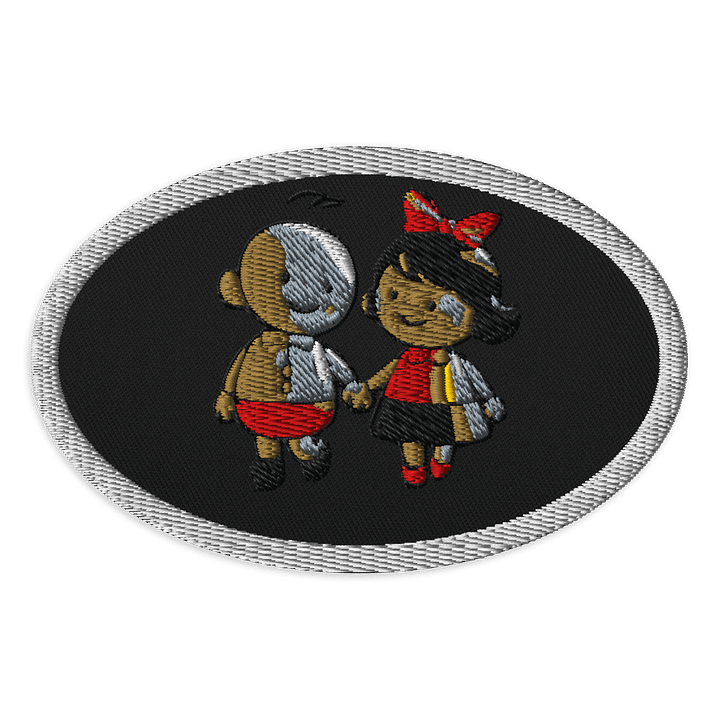 Whimsical Friendship Embroidered Patches product image (1)