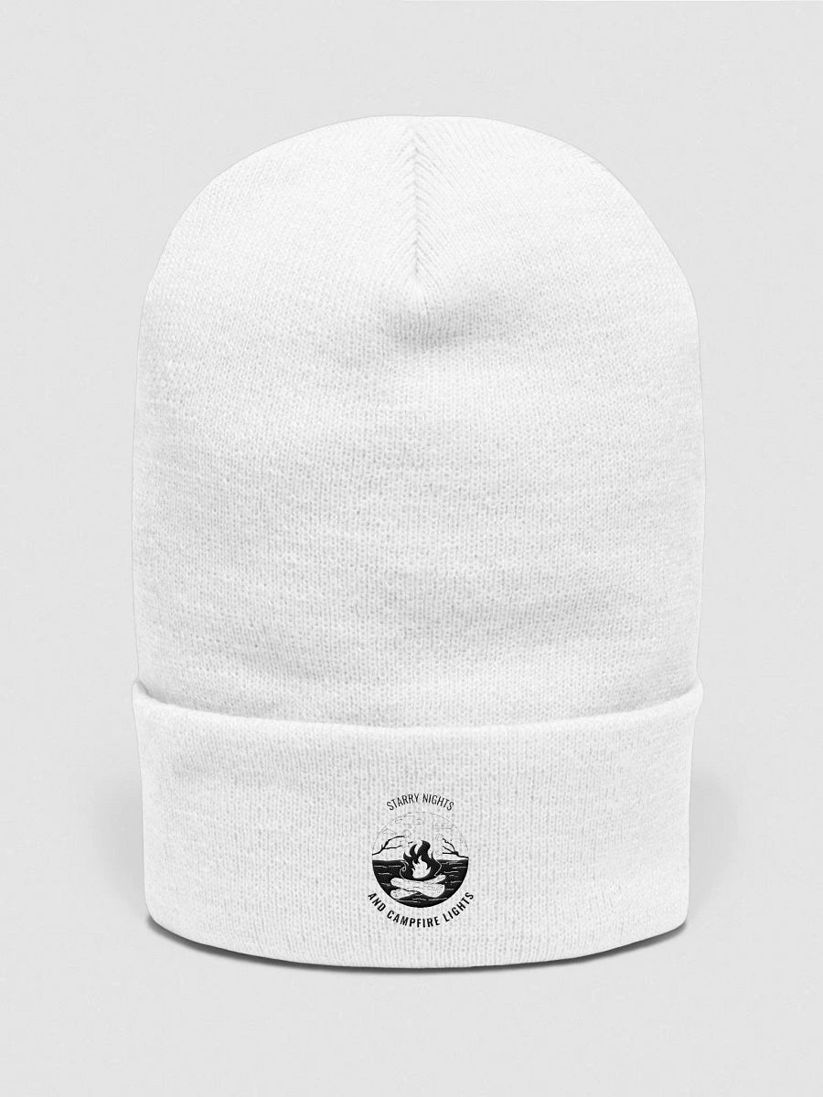 Starry Nights Campfire camping Holiday Cuffed Beanie product image (1)