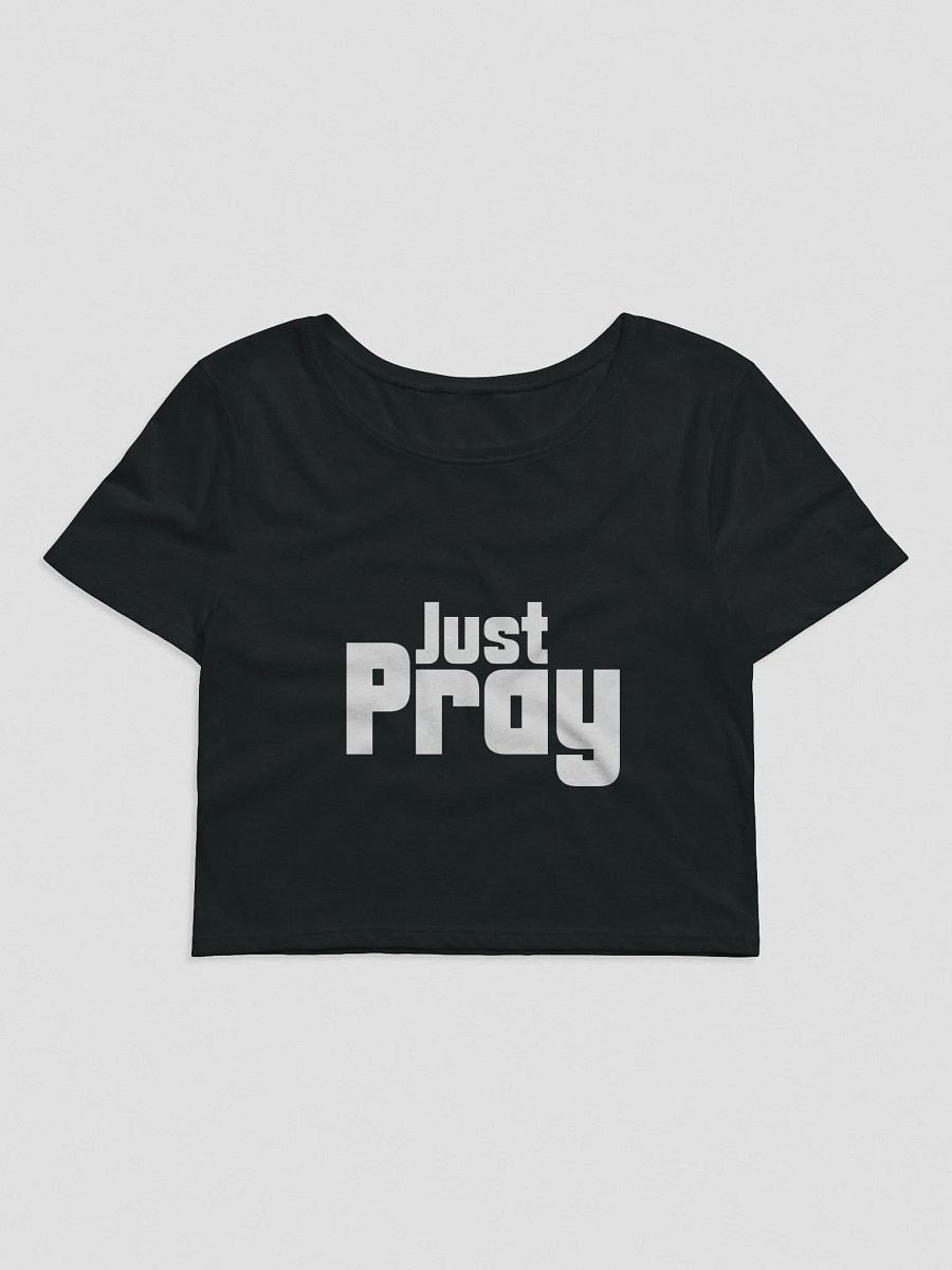 Women's Crop Top - Just Pray product image (2)