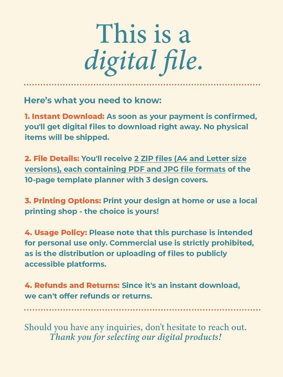 Simple Travel Planner (Printable) - Instant Download product image (7)
