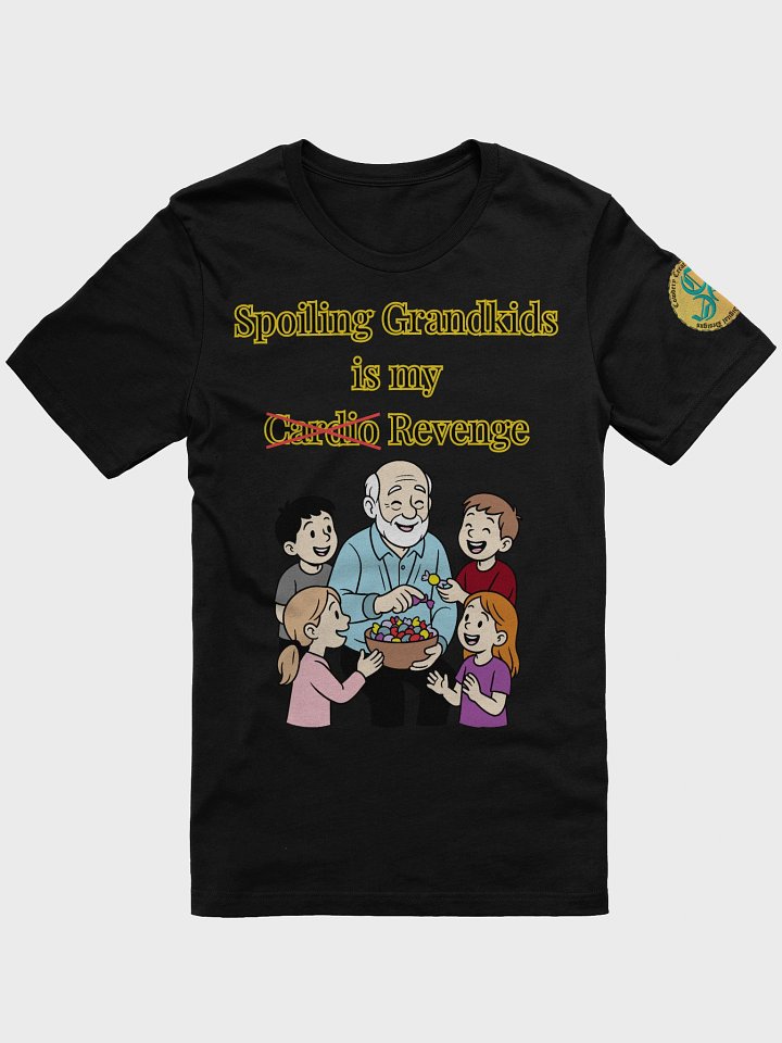 Spoiling Grandkids is my Cardio (Male) Bella+Canvas Supersoft T-Shirt Colors (1) product image (1)