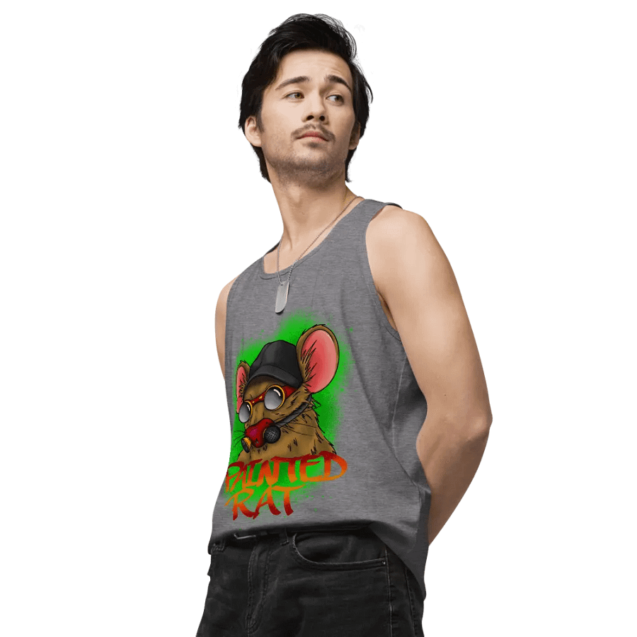 *NEW* Graffiti Rat Tank product image (36)
