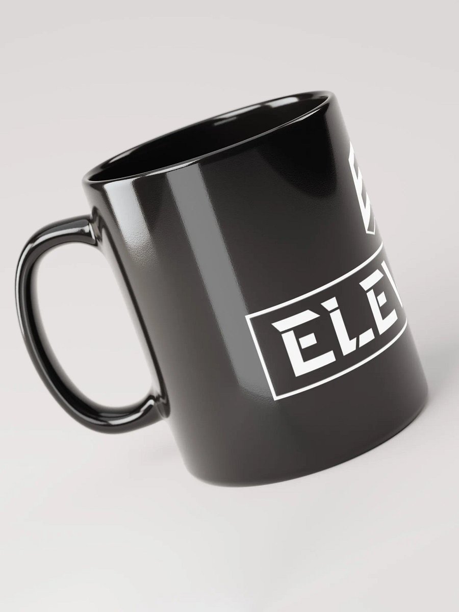 Black Elevate Full Logo Ceramic Mug product image (4)