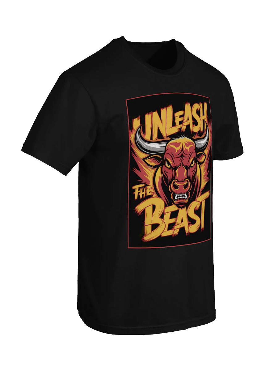 "UNLEASH THE BEAST" 100% cotton T-shirt product image (21)