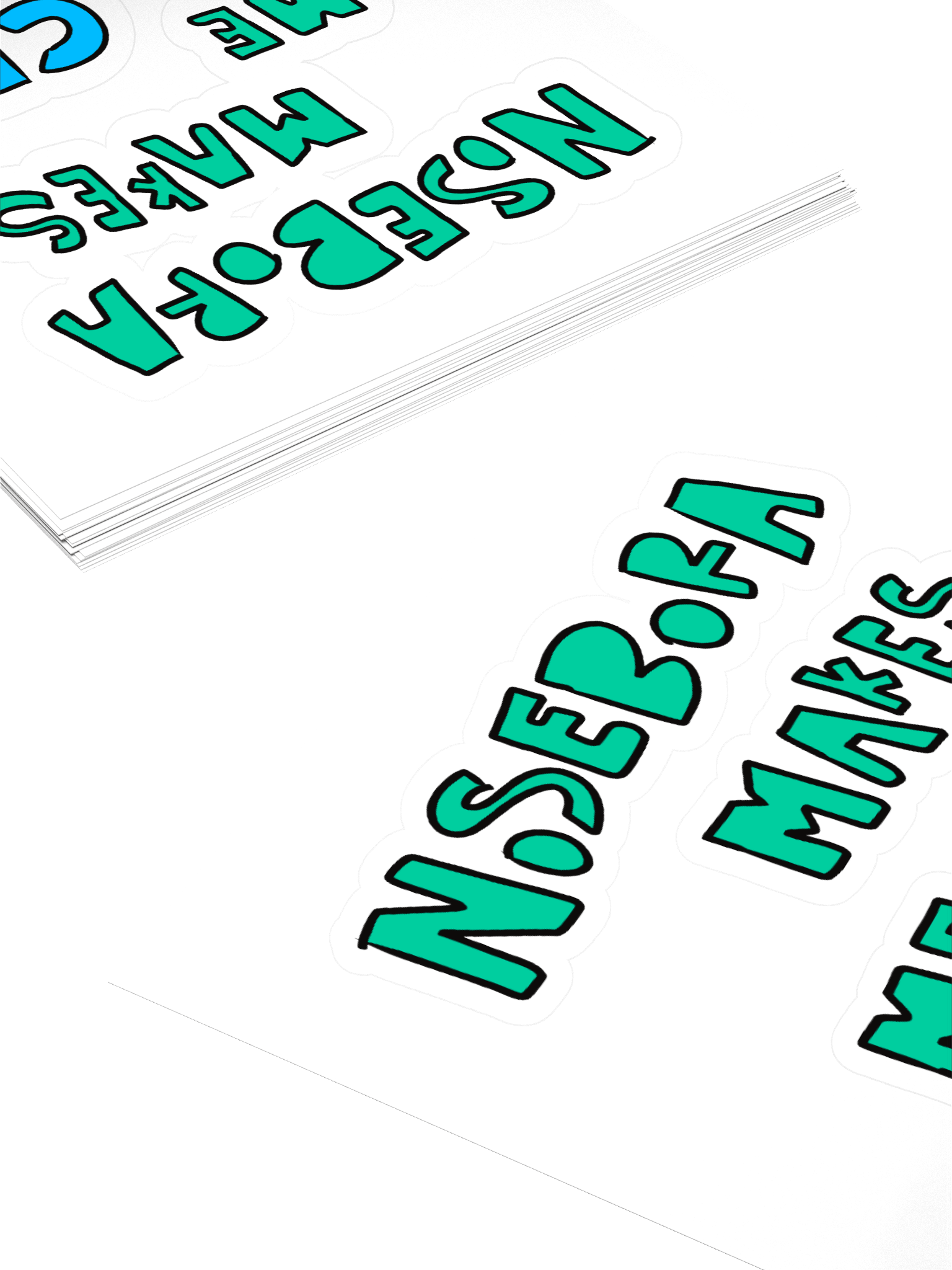 Nosebora makes me cry Stickers product image (8)