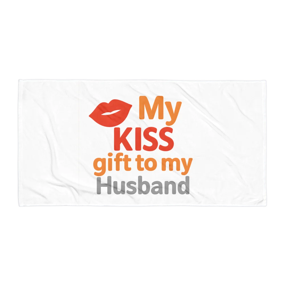 KISS of Color Sublimated Towel product image (1)