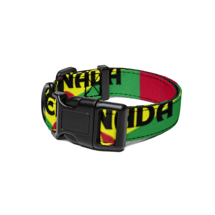 Grenada Flag Pet Collar product image (1)