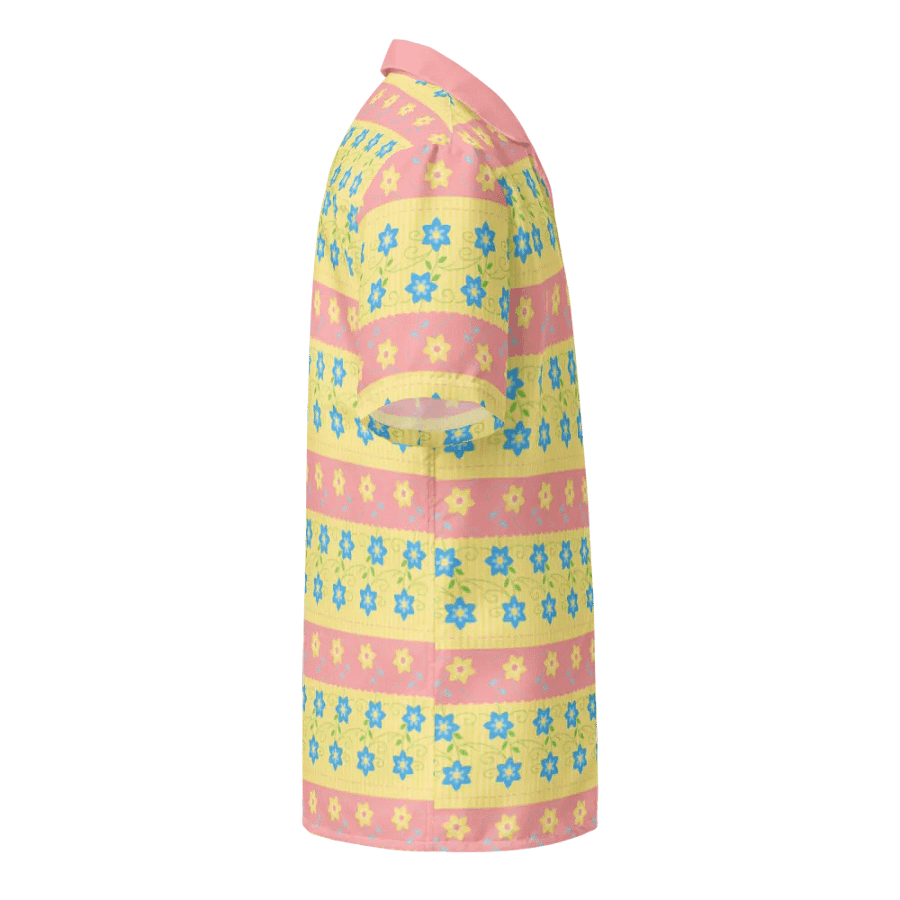 Hawaiian Style Shirt, Button Up, Unisex, Easter Egg Print product image (4)