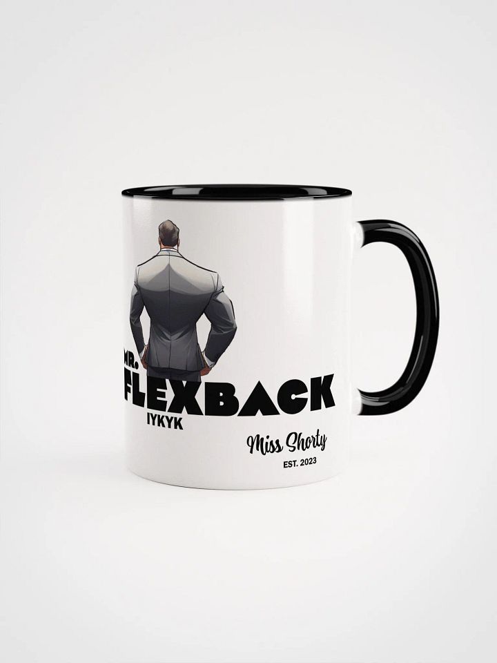 Mr. Flexback -- If you know, you know -- two color Mug product image (1)