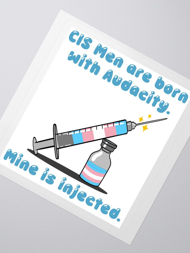 Taudacity Injection Sticker product image (2)