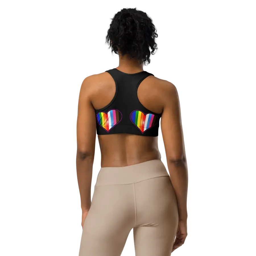 Love is Love Sports Bra product image (2)
