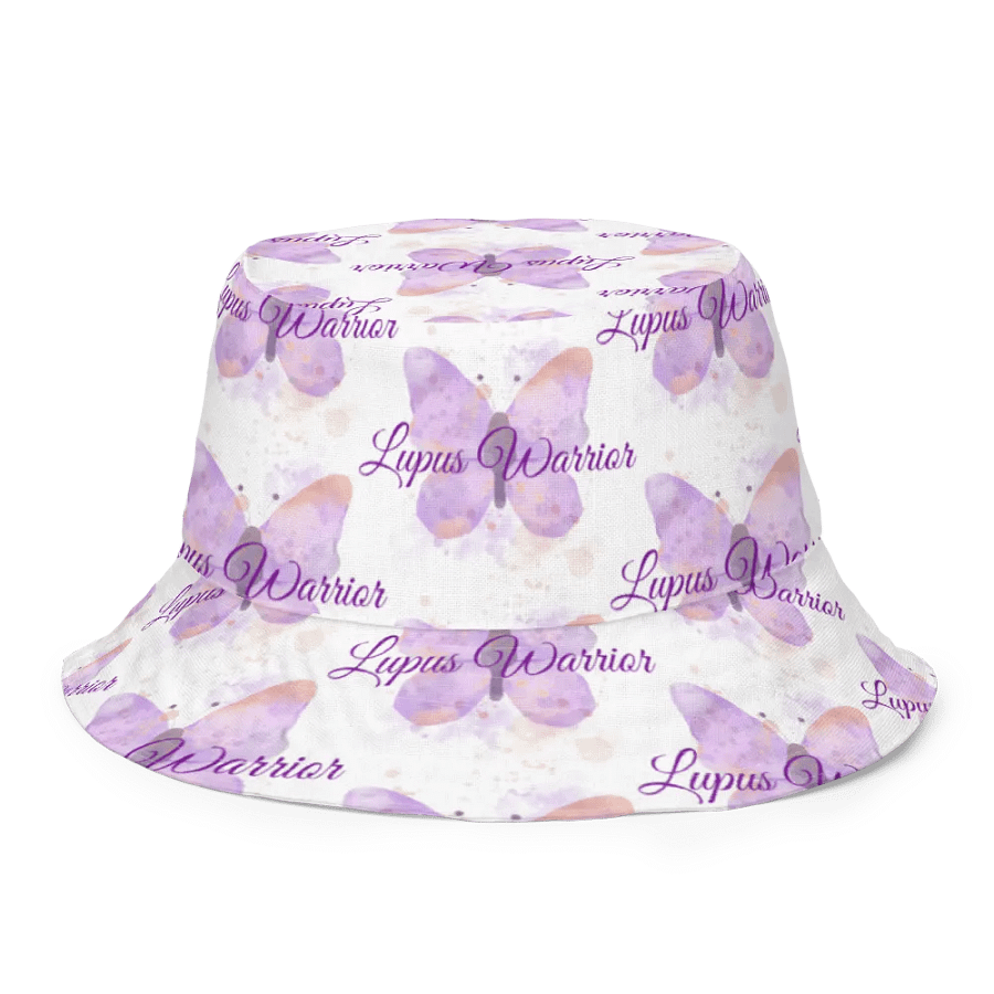 Lupus Warrior Purple Butterfly Bucket Hat product image (7)