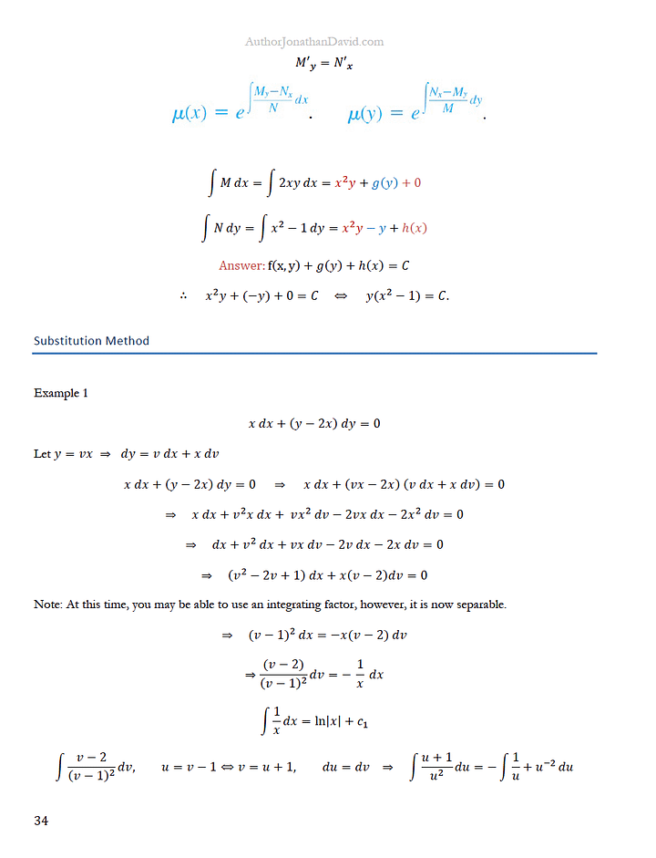 Differential Equations - The Ultimate Cheat Sheet for Math and Physics product image (2)