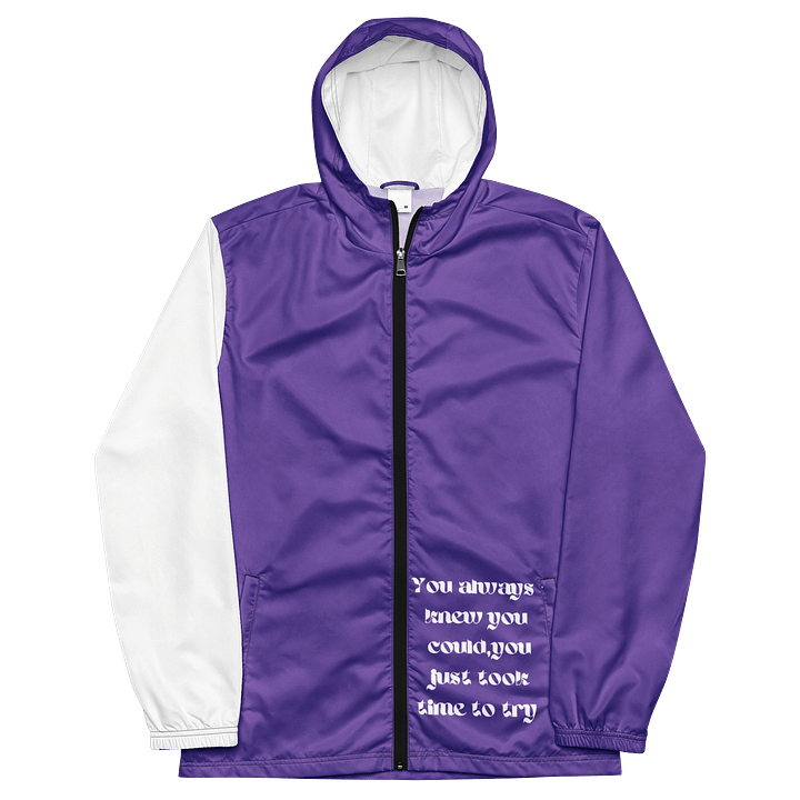 Rosalie Rose windbreaker Purple and White product image (1)
