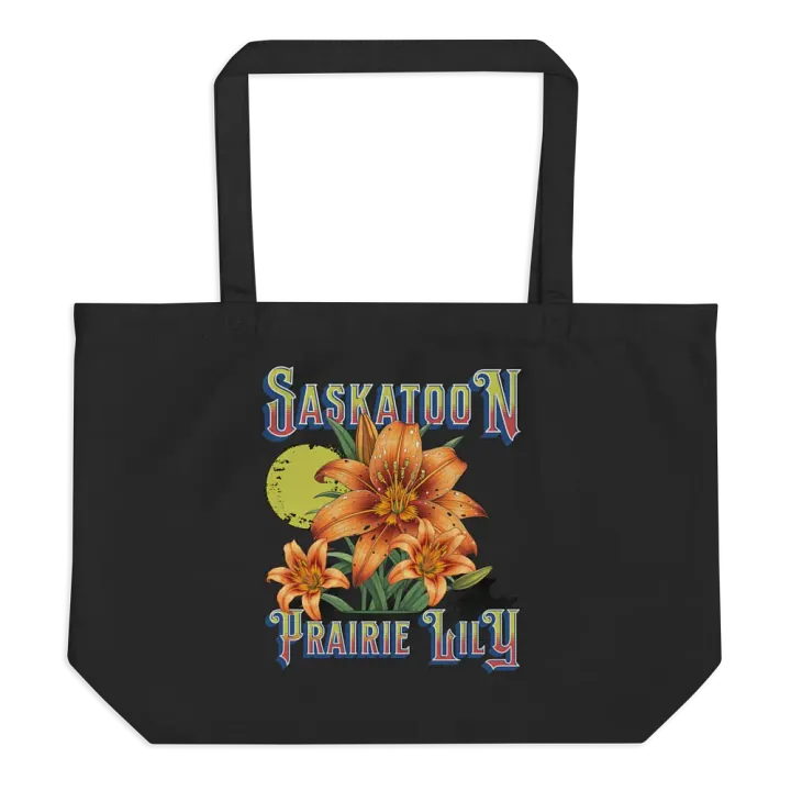 Saskatoon Prairie Lily Organic Tote Bag product image (1)