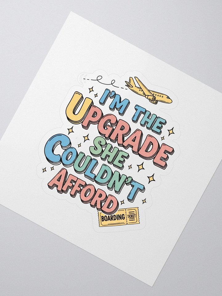 Vacation Mode Sticker – The Upgrade She Couldn’t Afford product image (2)