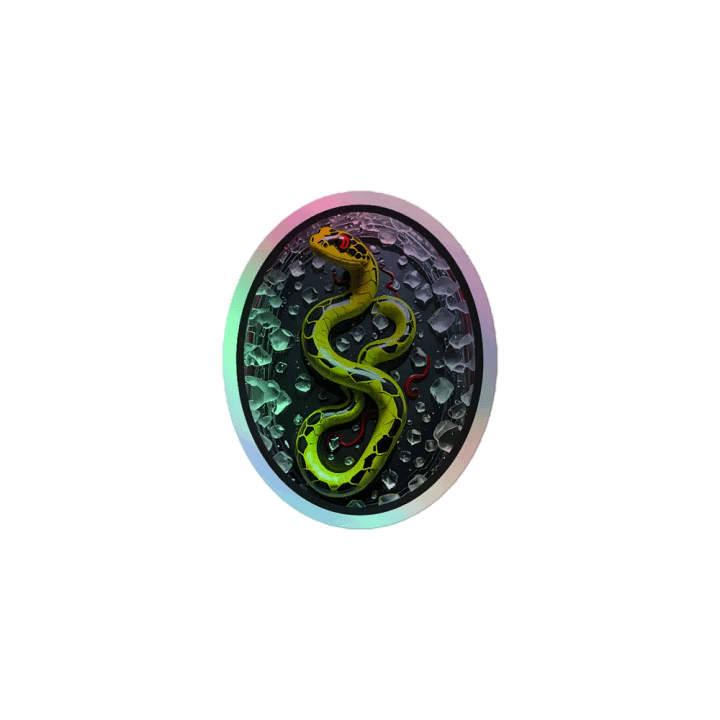 Mystic Serpent Holographic Sticker Sheet product image (1)
