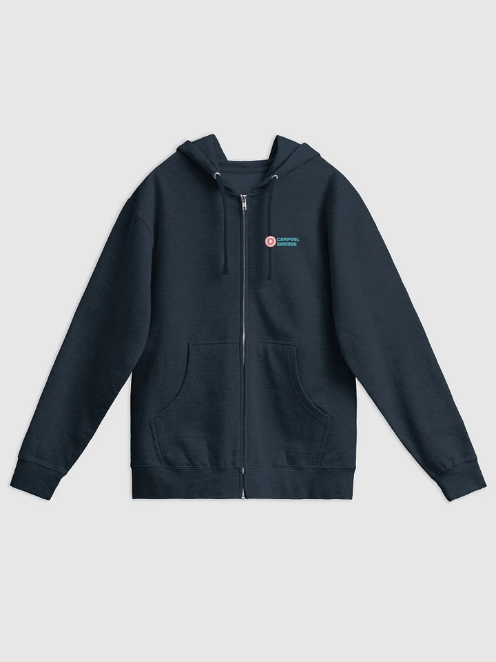Carpool Gaming Stacked zip up hoodie product image (1)