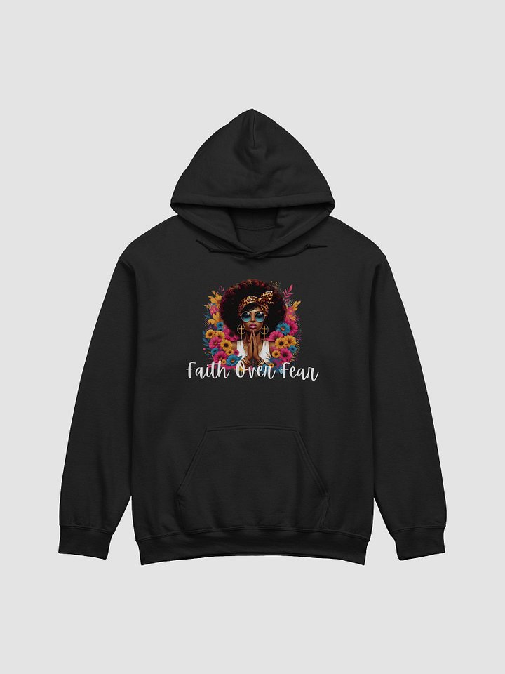 Faith Over Fear Print Hoodie product image (2)