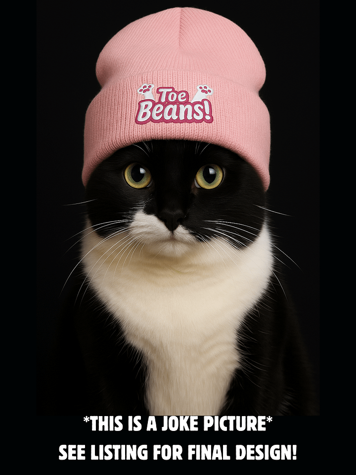 Toe Beans Embroidered Beanie product image (2)