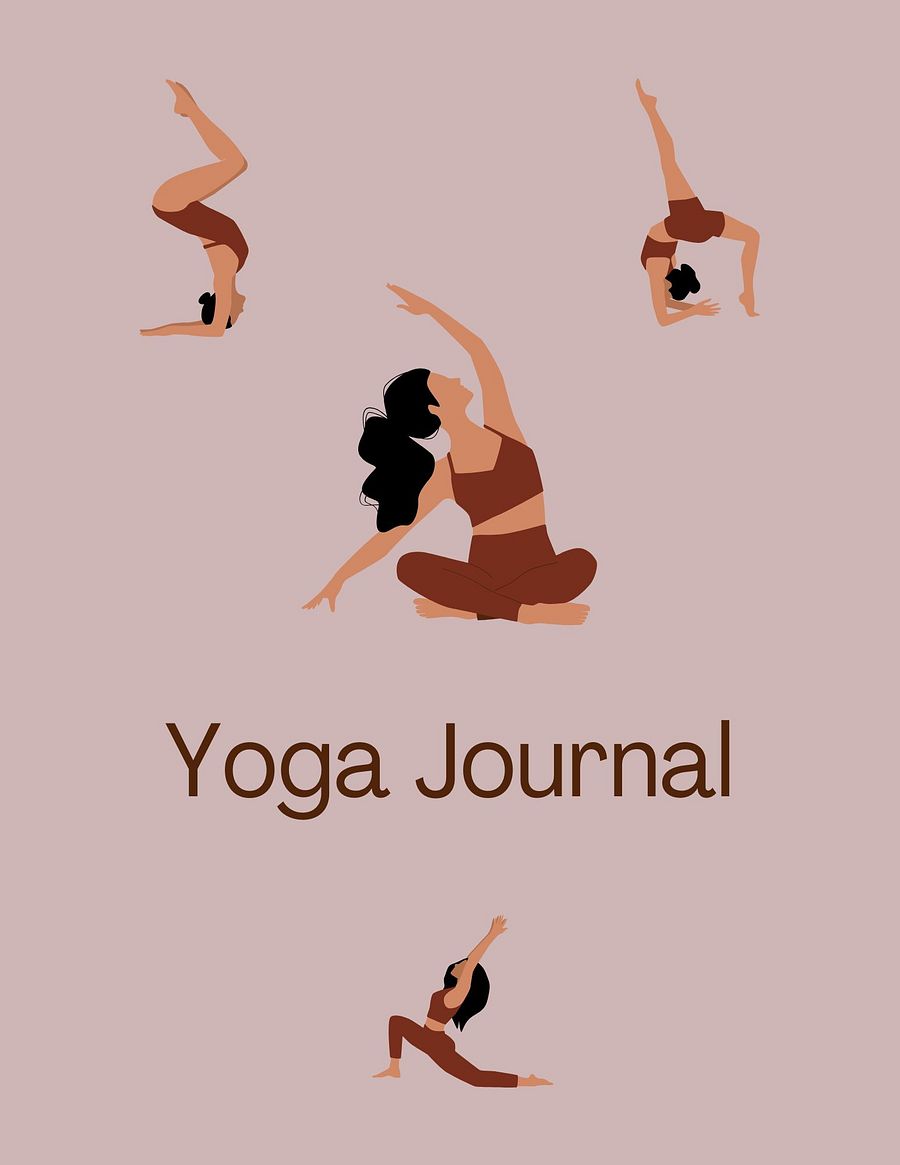 Digital Printable Yoga Journal Log Sheets 8.5x11 product image (1)