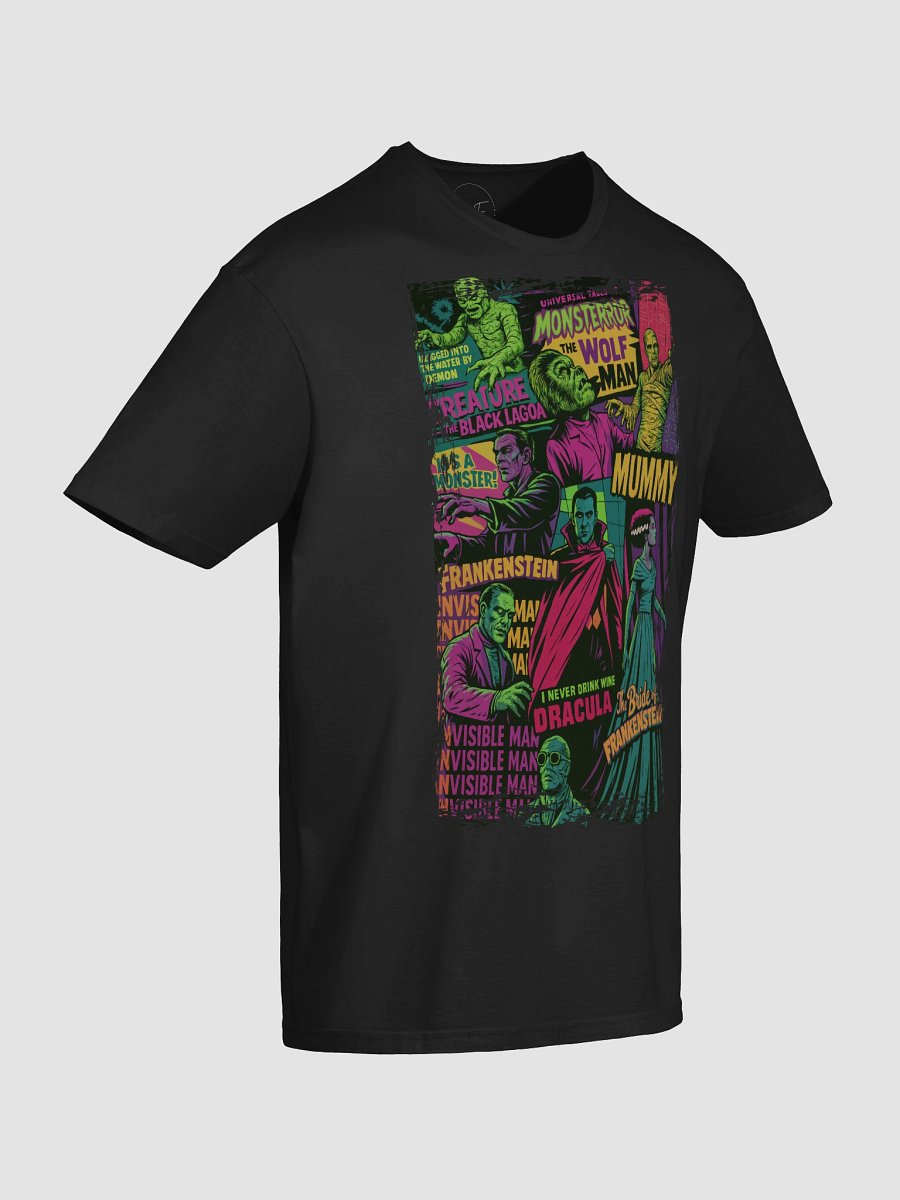 ' Retro Halloween Monsters' T-Shirt product image (10)