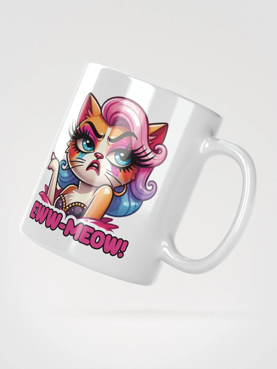 Eww-Meow! White Glossy Mug product image (6)
