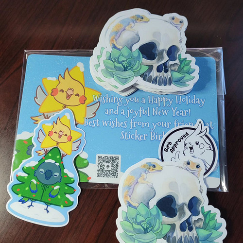 MY STICKERS CAME IN!!! In all honesty, I ordered these to see how good this product would be and I absolutely love it!!! I'm ...