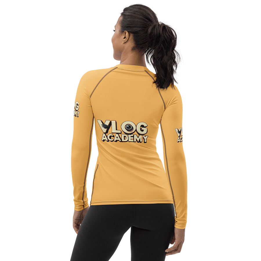 Vlog Academy All-Over Print Women's Rash Guard product image (2)