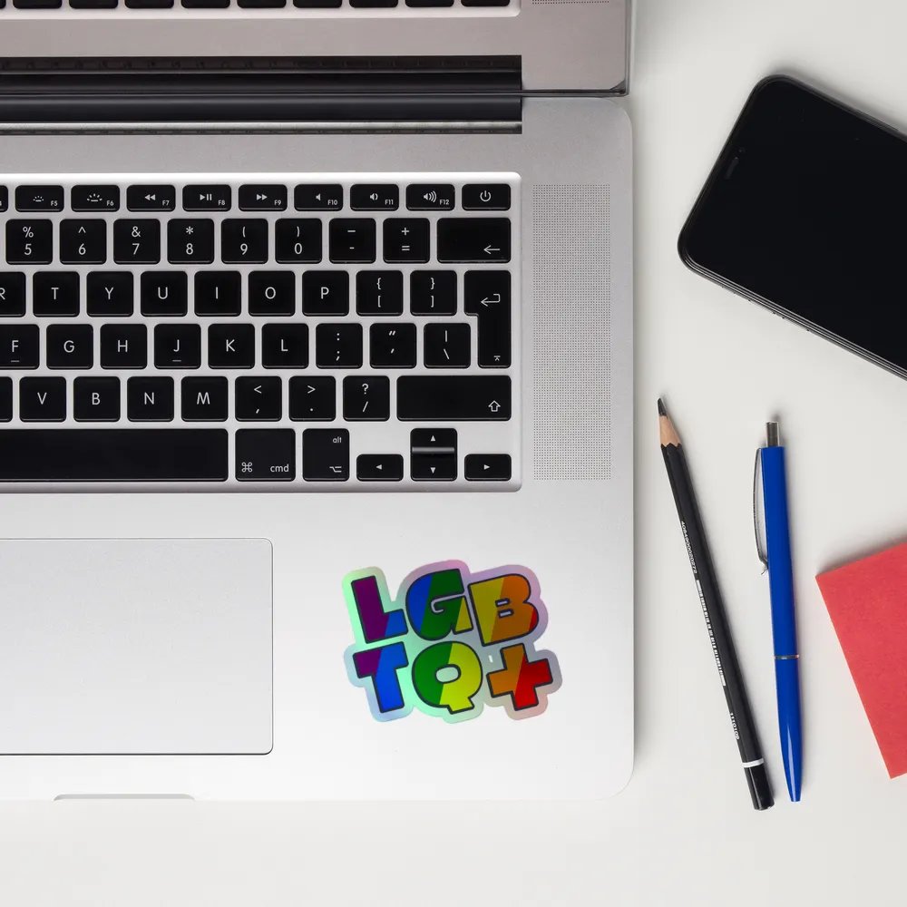 LGBTQ+ Pride Holographic Sticker product image (10)