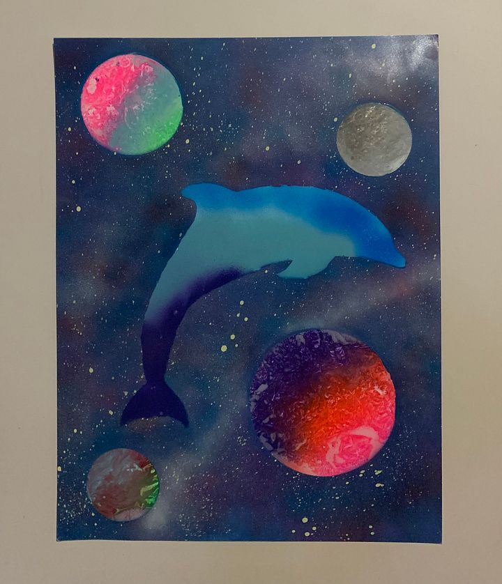 Aquatic Spray paint art product image (1)