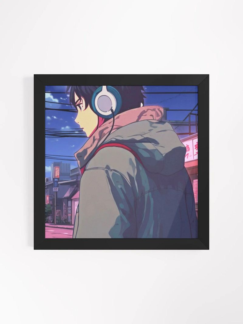 Serenade in the Night Framed Matte Poster